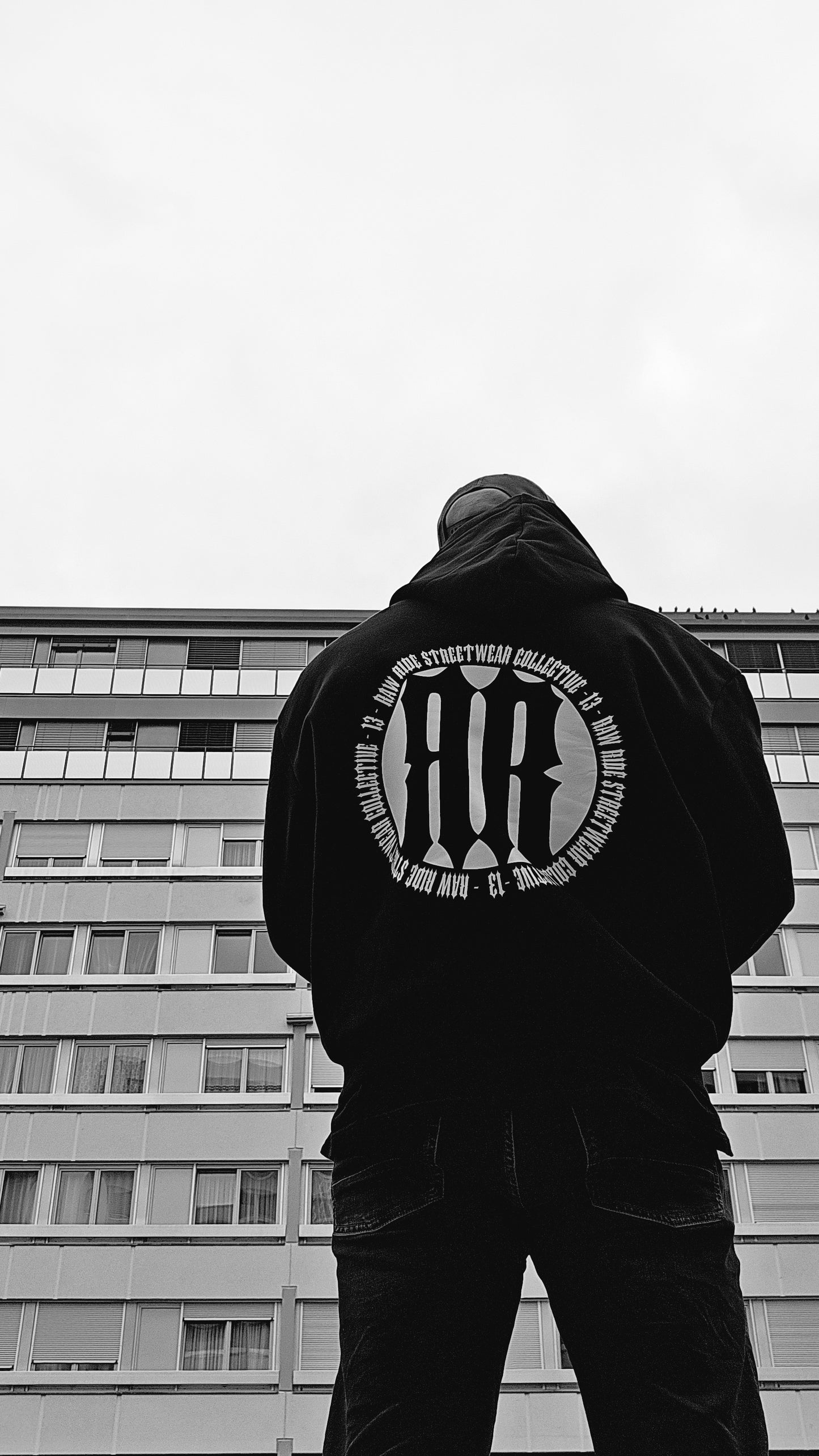 Ultraschwerer Oversize-Hoodie RR Streetwear Collective
