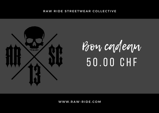 Carte Cadeau Raw-Ride