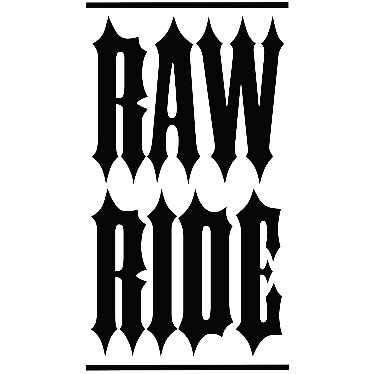 RAW RIDE 2025 NEW