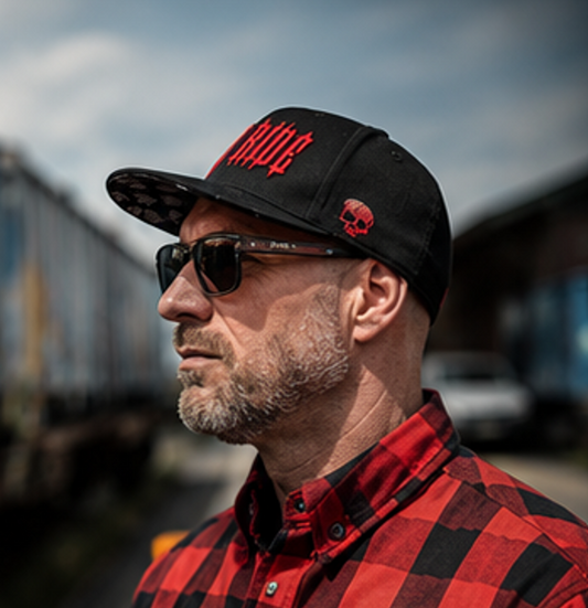 Chemise Casual Flannel Red & Black