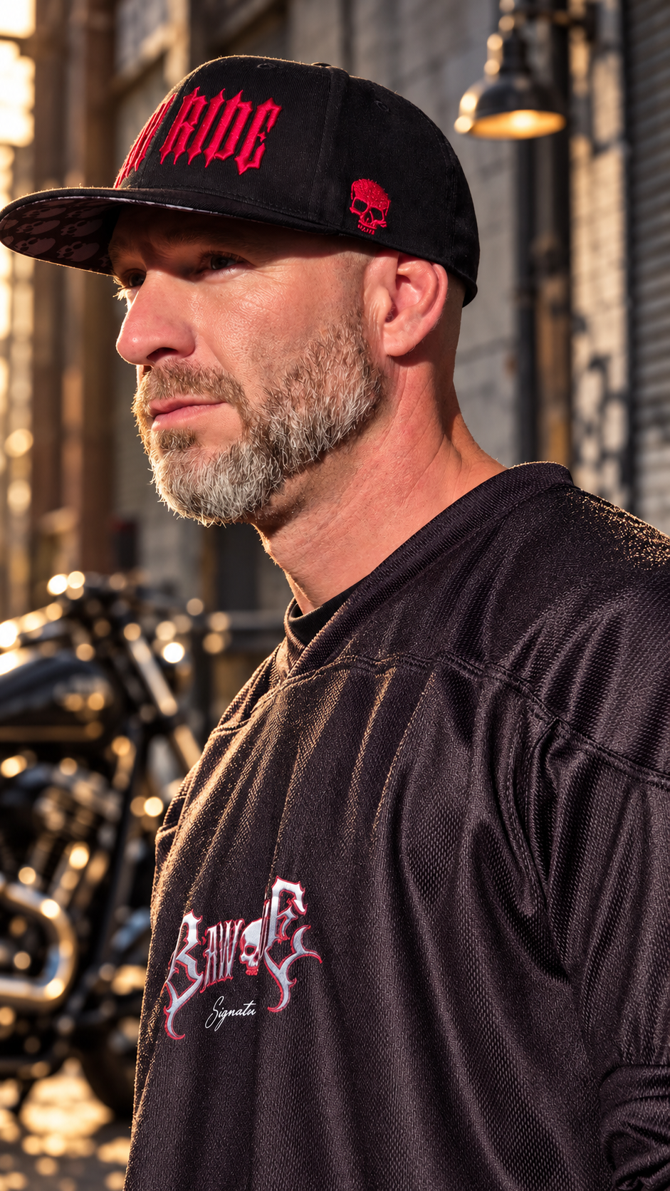 Maillot Biker Raw Ride BLOODLINE