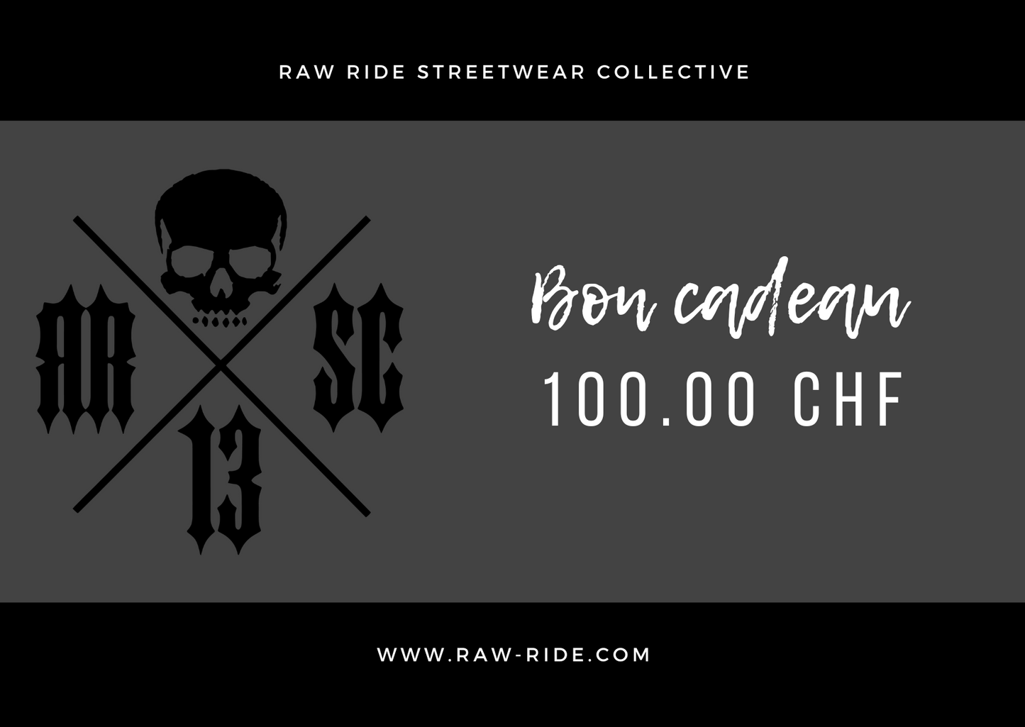 Carte Cadeau Raw-Ride