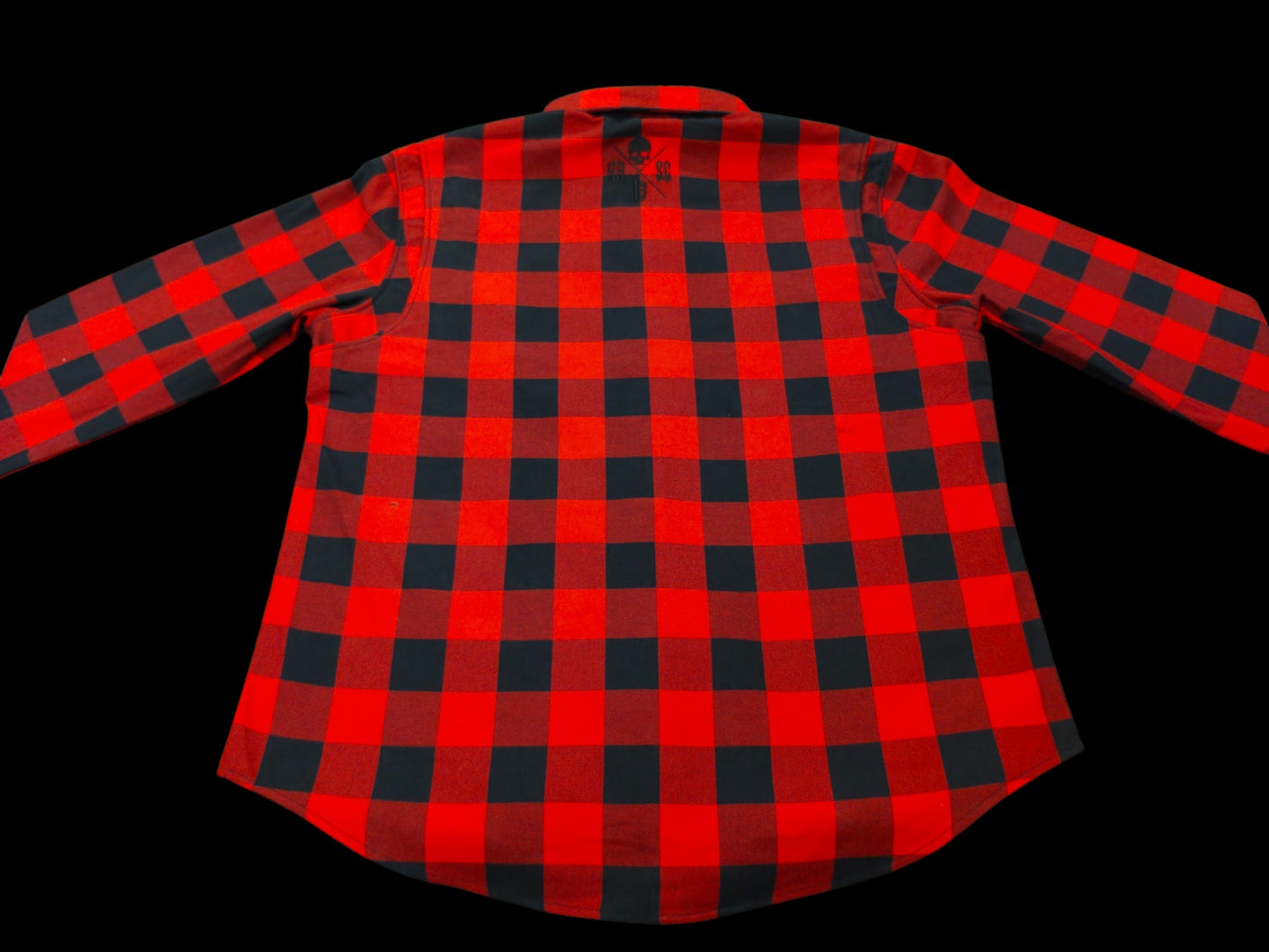 Chemise Casual Flannel Red & Black