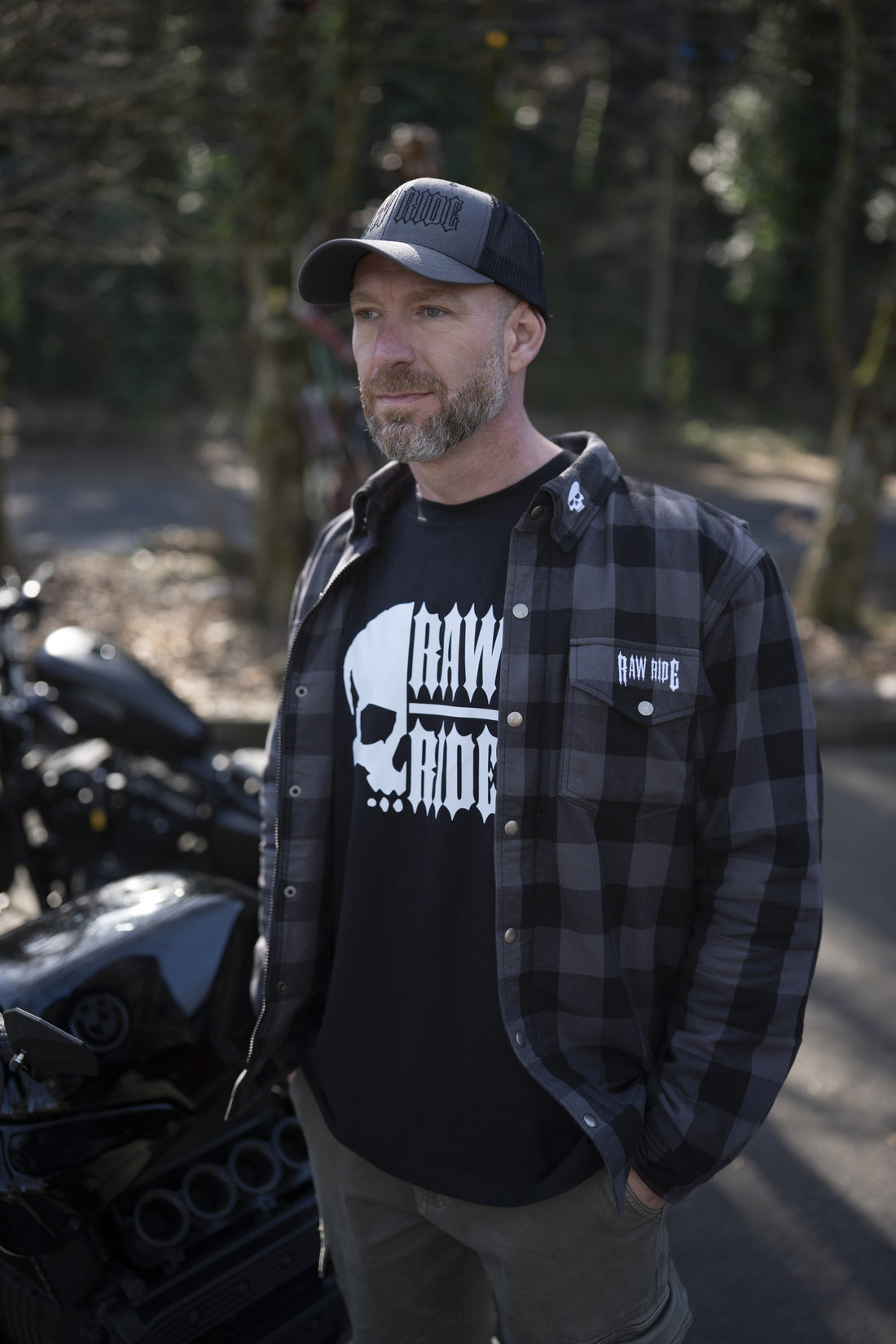 Chemise moto kevlar RAW ARMOR, protections CE AA - Raw Ride